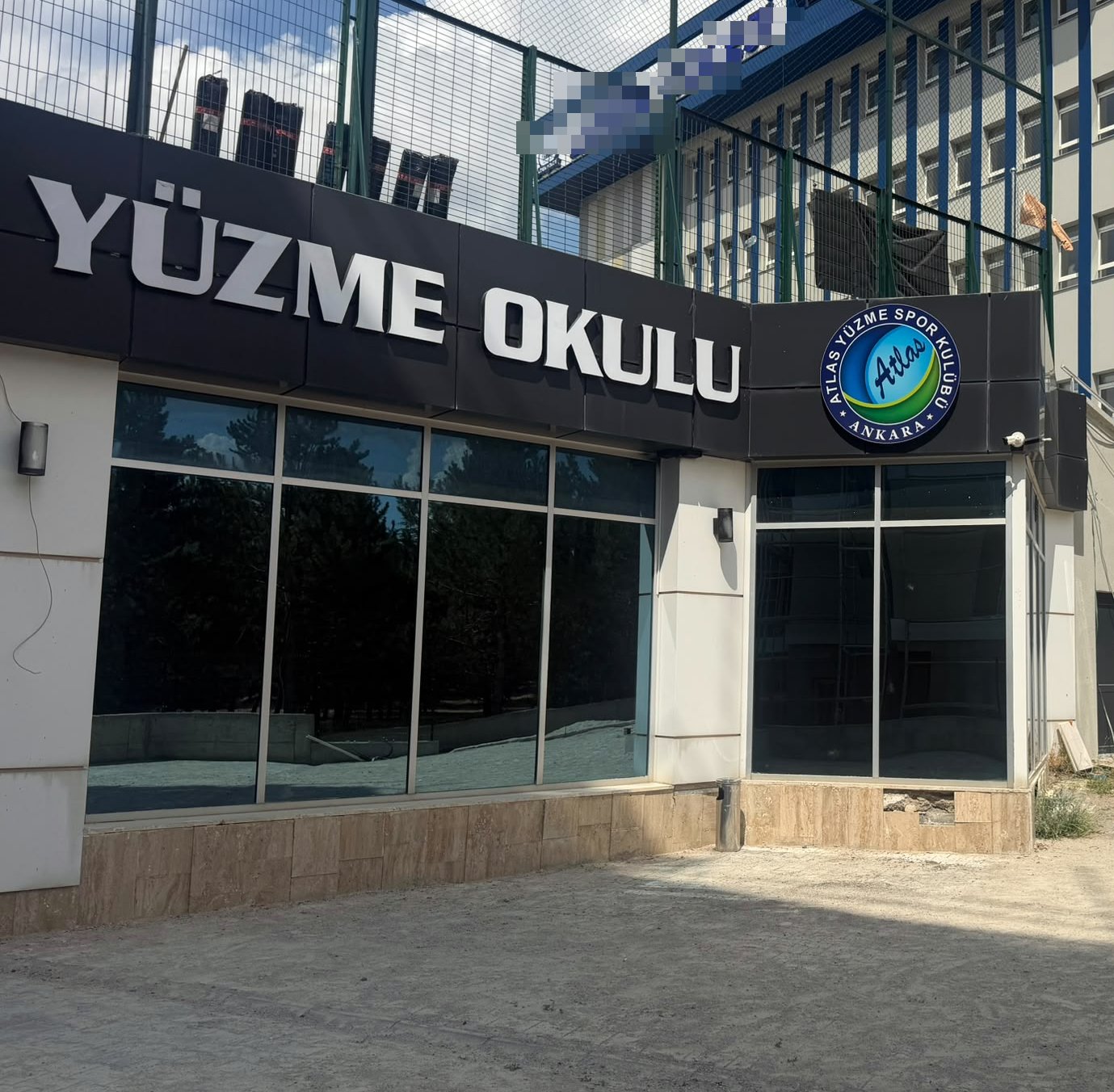 İncek'te Atlas Yüzme Spor Kulübü tesisi